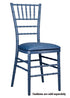 Chivari Deep Blue Sea ColorCore™ Resin Steel Skeleton™ Chiavari Chair CCRDBS-STEEL-AX-T