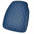 Chivari Deep Blue Sea Vinyl Panel Back Chiavari Cushion with Bentley Stitching and SlipNot™ Technology CUSHPANVINBENTDBS-A
