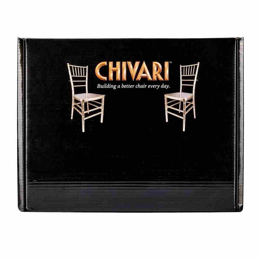 Chivari Deep Blue Sea Mini Chiavari Chair 1:6 Scale Model CCRDBS-TY-AX