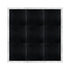 Chivari 12' x 12' Black Portable Dance Floor with Silver Edge Trim DF-12X12-BLKS-KT
