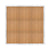 Chivari 12' x 12' Chestnut Portable Dance Floor with Silver Edge Trim DF-12X12-CHTS-KT