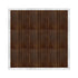 Chivari 12' x 12' Fruitwood Portable Dance Floor with Silver Edge Trim DF-12X12-FRTS-KT