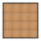 Chivari 16' x 16' Chestnut Portable Dance Floor with Black Edge Trim DF-16X16-CHTB-KT