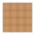 Chivari 16' x 16' Chestnut Portable Dance Floor with Silver Edge Trim DF-16X16-CHTS-KT