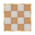 16' x 16' Chestnut and White Dance Floor with Classic Gold Frame and 2 Camlock Wrenches