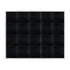 Chivari 16' x 20' Black Portable Dance Floor with Silver Edge Trim DF-16X20-BLKS-KT