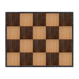 16' x 20' Chestnut & Fruitwood Portable Dance Floor with Black Edge Trim