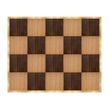 16' x 20' Chestnut & Fruitwood Portable Dance Floor with Classic Gold Edge Trim