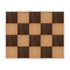 Chivari 16' x 20' Fruitwood & Chestnut Portable Dance Floor with Silver Edge Trim DF-16X20-CHTFRTS-KT
