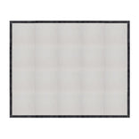 16' x 20' White Portable Dance Floor with Black Edge Trim