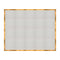 Chivari 16' x 20' White Portable Dance Floor with Gold Edge Trim DF-16X20-WHTG-KT