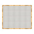Chivari 16' x 20' White Portable Dance Floor with Gold Edge Trim DF-16X20-WHTG-KT