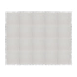 16' x 20' White Portable Dance Floor with Silver Edge Trim