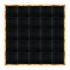 Chivari 20' x 20' Black Portable Dance Floor with Gold Edge Trim DF-20X20-BLKG-KT