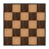 Chivari 20' x 20' Chestnut & Fruitwood Portable Dance Floor with Black Edge Trim DF-20X20-CHTFRTB-KT