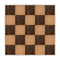 Chivari 20' x 20' Fruitwood & Chestnut Portable Dance Floor with Silver Edge Trim DF-20X20-CHTFRTS-KT