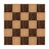Chivari 20' x 20' Fruitwood & Chestnut Portable Dance Floor with Silver Edge Trim DF-20X20-CHTFRTS-KT