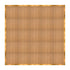 Chivari 20' x 20' Chestnut Portable Dance Floor with Gold Edge Trim DF-20X20-CHTG-KT