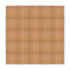 Chivari 20' x 20' Chestnut Portable Dance Floor with Silver Edge Trim DF-20X20-CHTS-KT