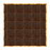 Chivari 20' x 20' Fruitwood Portable Dance Floor with Gold Edge Trim DF-20X20-FRTG-KT