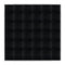 Chivari 24' x 24' Black Portable Dance Floor with Silver Edge Trim DF-24X24-BLKS-KT