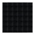 Chivari 24' x 24' Black Portable Dance Floor with Silver Edge Trim DF-24X24-BLKS-KT