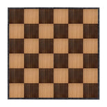 24' x 24' Chestnut & Fruitwood Portable Dance Floor with Black Edge Trim