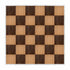 Chivari 24' x 24' Fruitwood & Chestnut Portable Dance Floor with Silver Edge Trim DF-24X24-CHTFRTS-KT