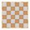 24' x 24' Chestnut and White Dance Floor with Classic Gold Frame and 4 Camlock Wrenches