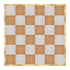 24' x 24' Chestnut and White Dance Floor with Classic Gold Frame and 4 Camlock Wrenches