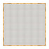 Chivari 24' x 24' White Portable Dance Floor with Gold Edge Trim DF-24X24-WHTG-KT