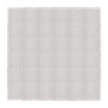 24' x 24' White Portable Dance Floor with Silver Edge Trim