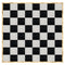 Chivari 32' x 32' Black & White Portable Dance Floor with Classic Gold Edge Trim DF-32X32-BLKWHTCG-KT