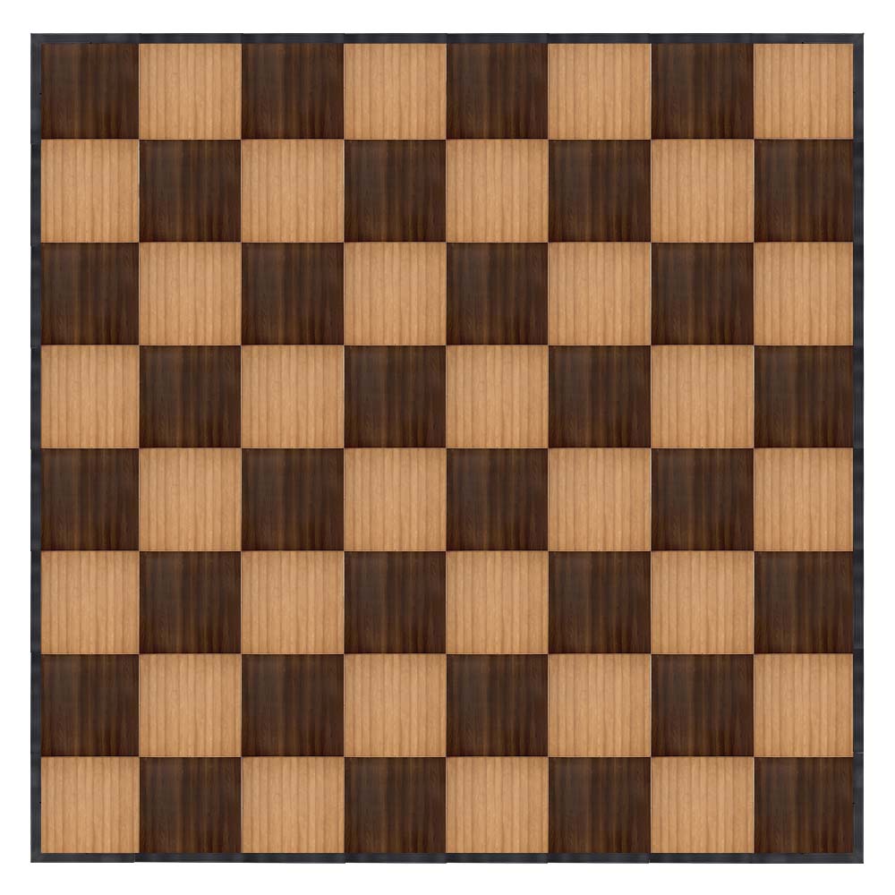 Chivari 32' x 32' Chestnut & Fruitwood Portable Dance Floor with Black Edge Trim DF-32X32-CHTFRTB-KT