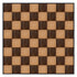 Chivari 32' x 32' Chestnut & Fruitwood Portable Dance Floor with Black Edge Trim DF-32X32-CHTFRTB-KT