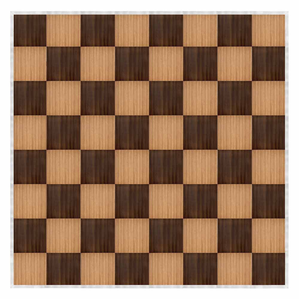 Chivari 32' x 32' Fruitwood & Chestnut Portable Dance Floor with Silver Edge Trim DF-32X32-CHTFRTS-KT