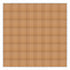 Chivari 32' x 32' Chestnut Portable Dance Floor with Silver Edge Trim DF-32X32-CHTS-KT