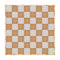 32' x 32' Chestnut and White Dance Floor with Classic Gold Frame and 4 Camlock Wrenches