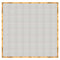 Chivari 32' x 32' White Portable Dance Floor with Gold Edge Trim DF-32X32-WHTG-KT