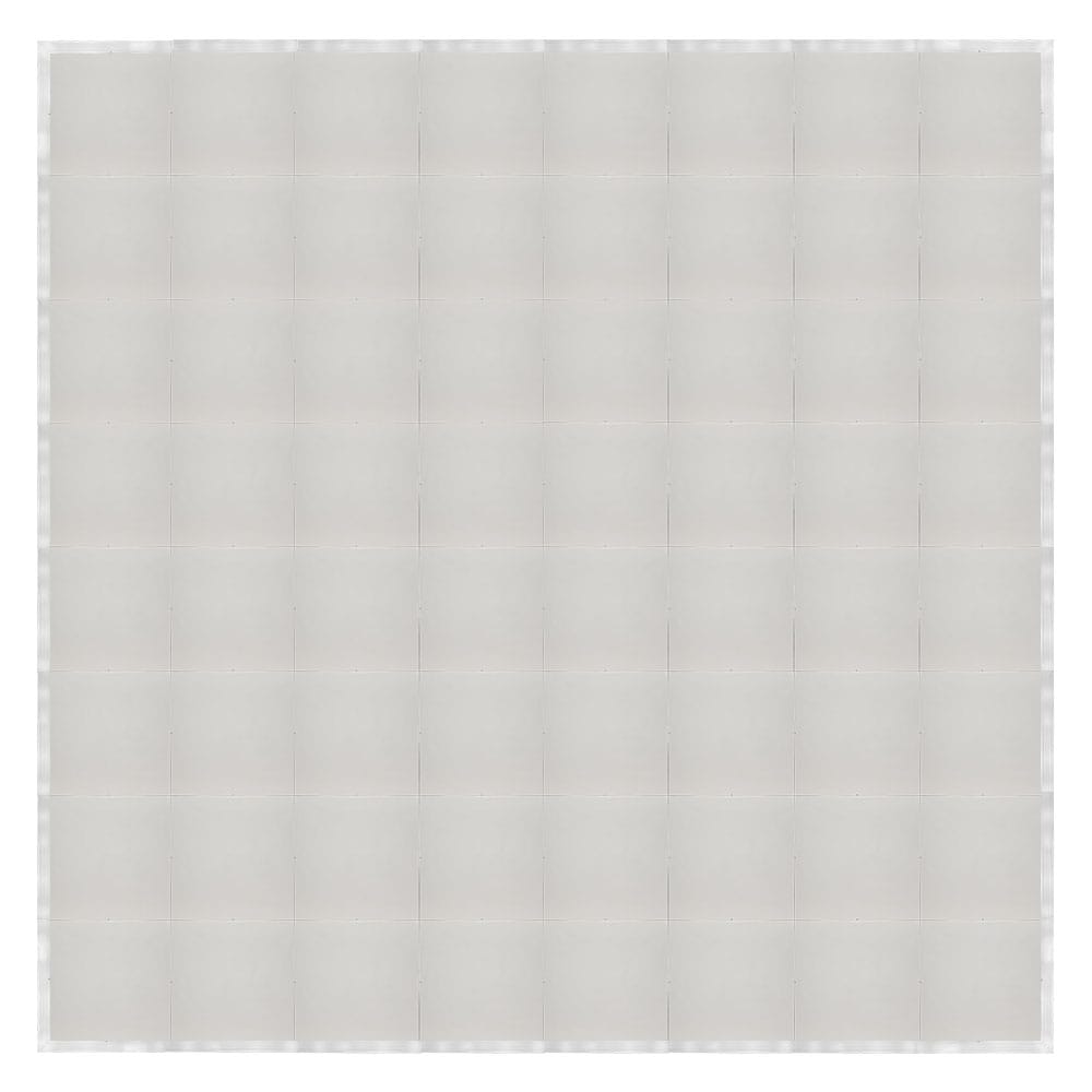 Marquee Dance Floors 24' x 24' Chestnut and White Dance Floor with Black Frame and 4 Camlock Wrenches DF-24X24-CHTWHTB-KT