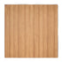 Chivari 12' x 12' Chestnut Portable Dance Floor with Gold Edge Trim DF-12X12-CHTG-KT