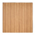 32' x 32' Chestnut and White Dance Floor with Classic Gold Frame and 4 Camlock Wrenches
