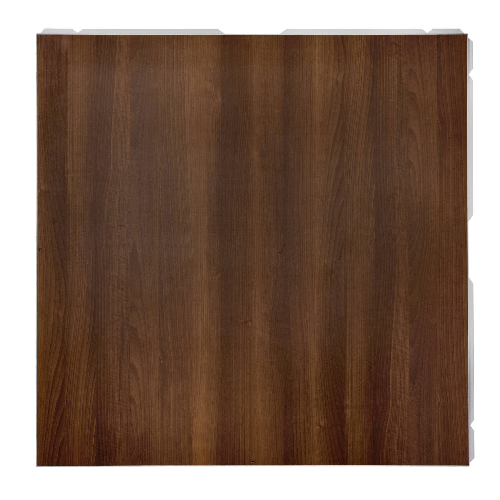 Chivari 16' x 16' Fruitwood Portable Dance Floor with Silver Edge Trim DF-16X16-FRTS-KT