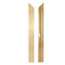 Chivari Classic Gold Aluminum Dance Floor Left Female Corner Rail with Camlock DF-RL-LC-CGLDF-AX