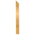 Chivari Gold Aluminum Rail for Dance Floor Left Female Corner with Camlock DF-RL-LC-GLDF-AX