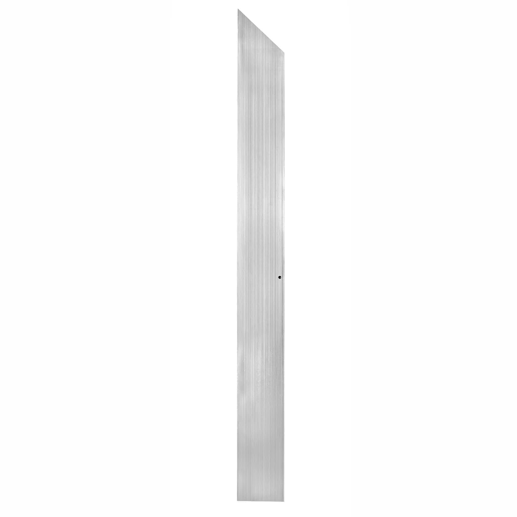 Chivari Silver Aluminum Rail for Dance Floor Left Female Corner with Camlock DF-RL-LC-SLVF-AX