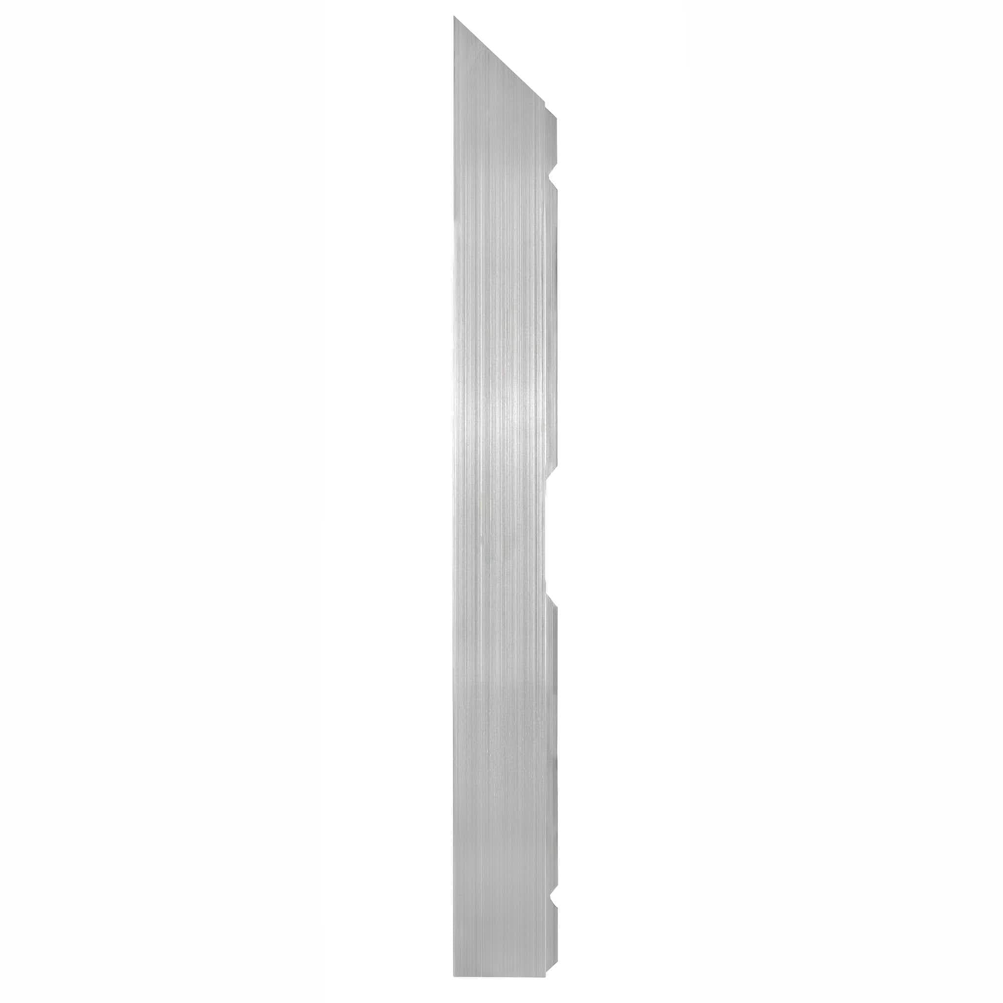 Chivari Silver Aluminum Rail for Dance Floor Left Male Corner with Camlock DF-RL-LC-SLVM-AX
