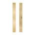 Chivari 32' x 32' Black & White Portable Dance Floor with Classic Gold Edge Trim DF-32X32-BLKWHTCG-KT