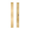 Chivari Classic Gold Aluminum Dance Floor Straight Edge Female Rail with Camlock DF-RL-NC-CGLDF-AX