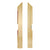 Chivari Classic Gold Aluminum Dance Floor Right Male Corner Rail with Camlock DF-RL-RC-CGLDM-AX